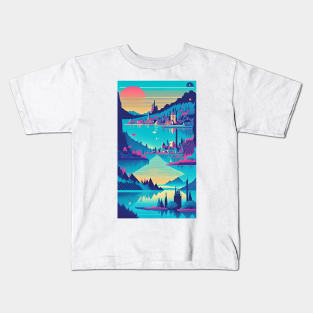 Wall art design Kids T-Shirt